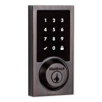 Kwikset Home Connect 918 Touch Screen Smart Lock, Z-Wave, Contemporary with Deadbolt, Venetian Bronze
